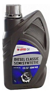 Масло моторное полусинтетическое Lotos Diesel Classic Semisyn 10W40 1 л