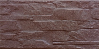 Плитка для фасада Арагон коричневый 246x120 мм Березакерамика