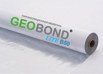 Мембрана пароизоляционная (плотность 50гр./м2) 1.5х20м Geobond Lite B50