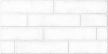 Плитка облицовочная Брик белый 300х600мм, Березакерамика