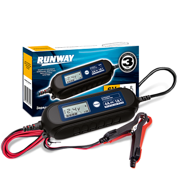 Зарядное устройство для аккумуляторов Smart car charger RUNWAY RR-105