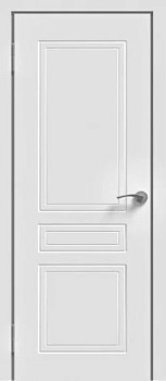 Дверное полотно ПВДГ Щ Эмаль ПГ-01 Белый 2000х900x38 мм ЮНИ двери