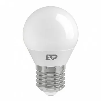 Лампа светодиодная G45 7W E27 4000K ETP