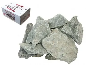 Камни для бани и сауны Дунит, колотый 20кг, ARIZONE 62-102003