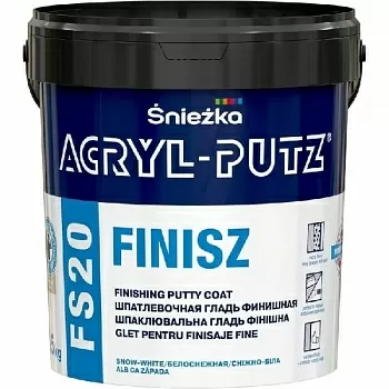 Шпатлевка акриловая Acryl-Putz Finisz FS20 Sniezka (Польша)