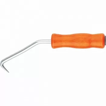 Крюк для вязки арматуры 210 мм, деревянная рукоятка, СИБРТЕХ