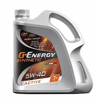 Масло моторное синтетическое G-Energy Synthetic Active 5W40 5 л