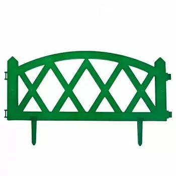 Забор декоративный №4 Modern зеленый H=25см