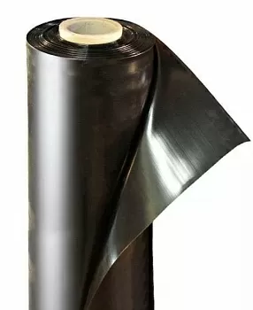Пленка полиэтиленовая черная 400 мкм рукав 1,5-3м