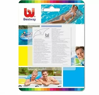 Ремкомплект для бассейнов 6.5x6.5см см (10 шт), арт. 62068 Bestway