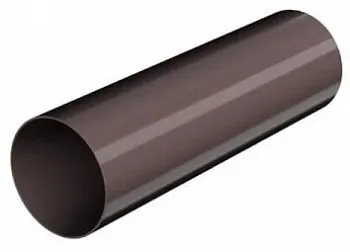 Труба водосточная Оптима 120/80 мм, 3м (темно-коричневый) Технониколь