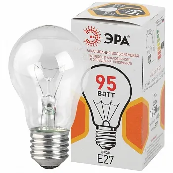 Лампа накаливания 95Вт 230В E27 ЭРА