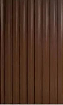 Лист профилированный МП20 0.4x1100x1800 RAL 8017 (коричневый шоколад)