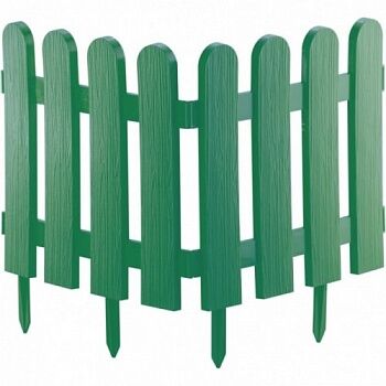 Забор декоративный Классика 29x224 см зеленый 65003 Palisad