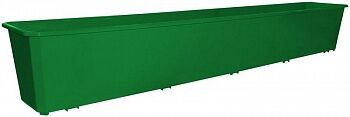 Ящик балконный 80 см, темно-зеленый, INGREEN