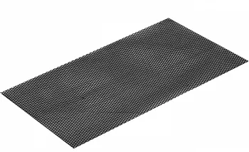 Лист алюминиевый декоративный просечно-вытяжной (ПВЛ), 0.8х500х1000мм, чёрный, TR16