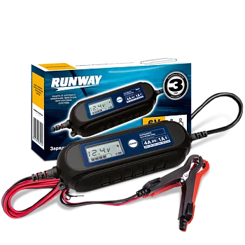 Зарядное устройство для аккумуляторов Smart car charger RUNWAY RR-105