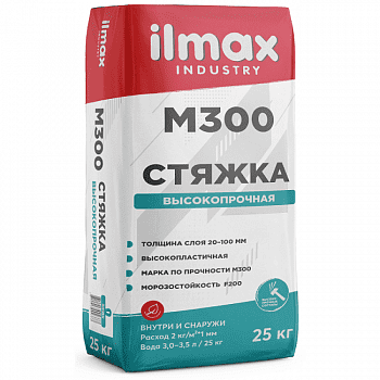 Cтяжка повышенной прочности М300 ILMAX industry, 25 кг