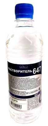 Растворитель 647 0,9 л GoldDecor