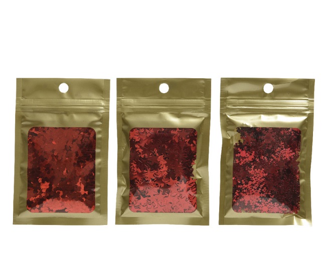 Фигуры новогодние, пластик. асс/3, красный, 439572 Kaemingk