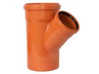 Тройник для наружной канализации 45 гр., РосТурПласт