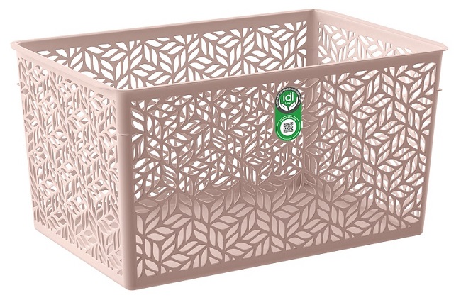 Корзинка универсальная Linden 6,7л, 290х190х150мм (бежевый), Idiland 221313427/06