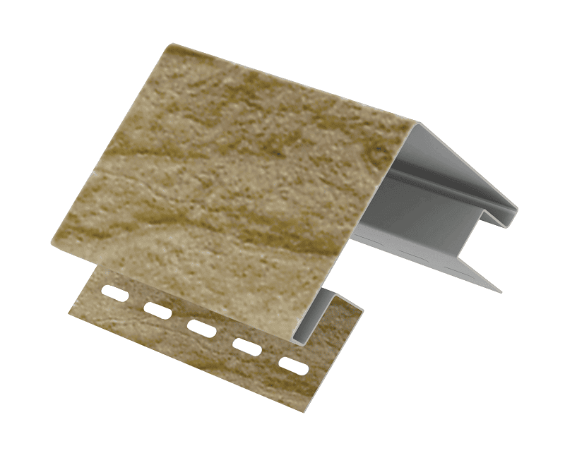 Наружный угол 076 Н для сайдинга винилового Ю-Пласт Таганай дикий