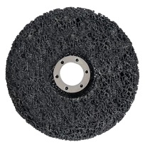 Круг зачистной 125х15x22мм коралловый Black (черный) мягкий БАЗ 