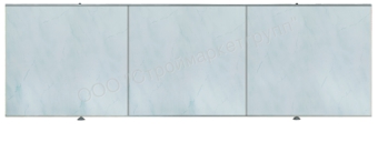 Экран под ванну Олимп голубой, 1500 мм COMFORT ALUMIN