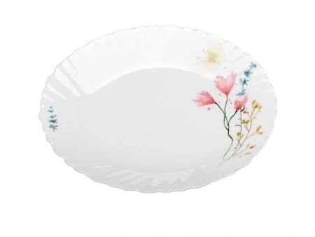 Тарелка десертная стеклокерамика 19 см  CZ CONTACT 232-62017