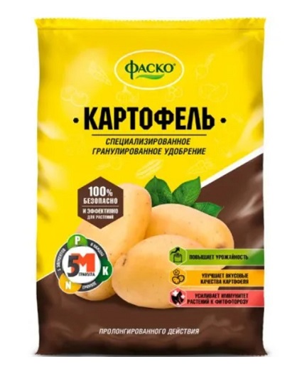 Удобрение минеральное 5М-гранула для картофеля ФАСКО 3кг