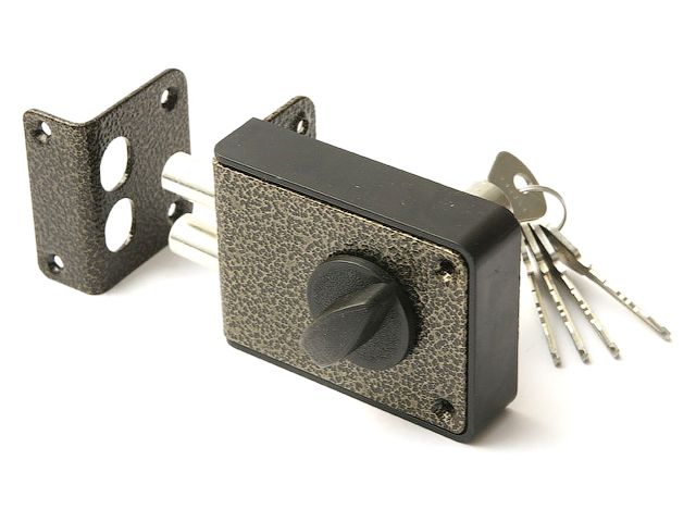 Замок накладной ЗН1-3-1 (медь) Зенит