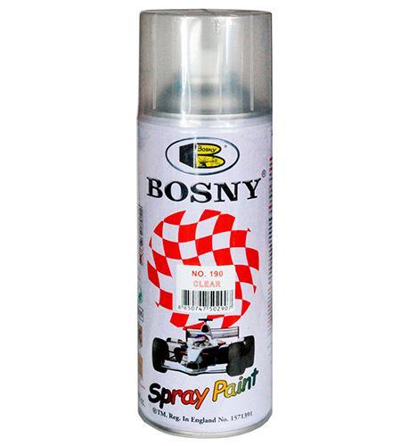 Лак-спрей акриловый BOSNY, глянцевый BS190