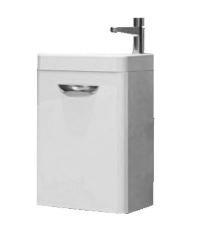 Тумба подвесная Mini 40 с умывальником Био 40 VOLNA