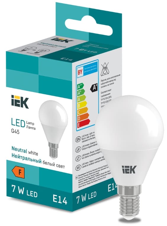 Лампа светодиодная LED  LL-I-G45-7-230-40-E14 600 lm