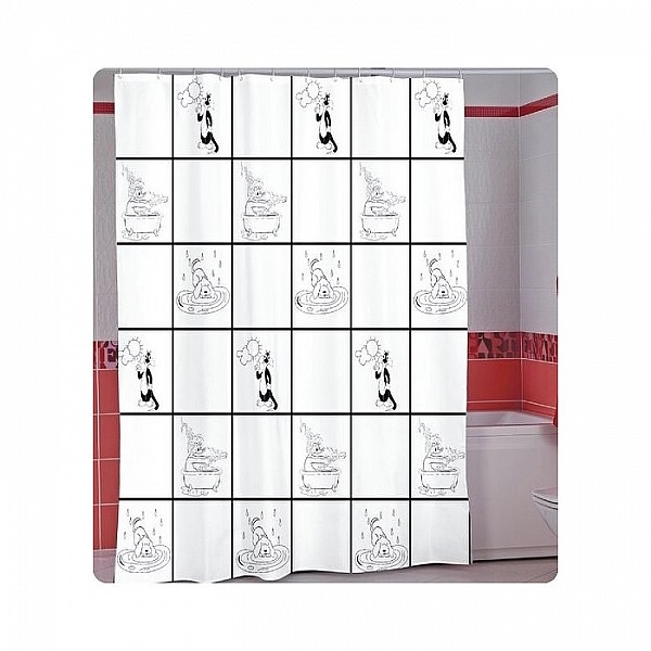 Занавеска для ванной 180х200 см Miranda Dolce Vita