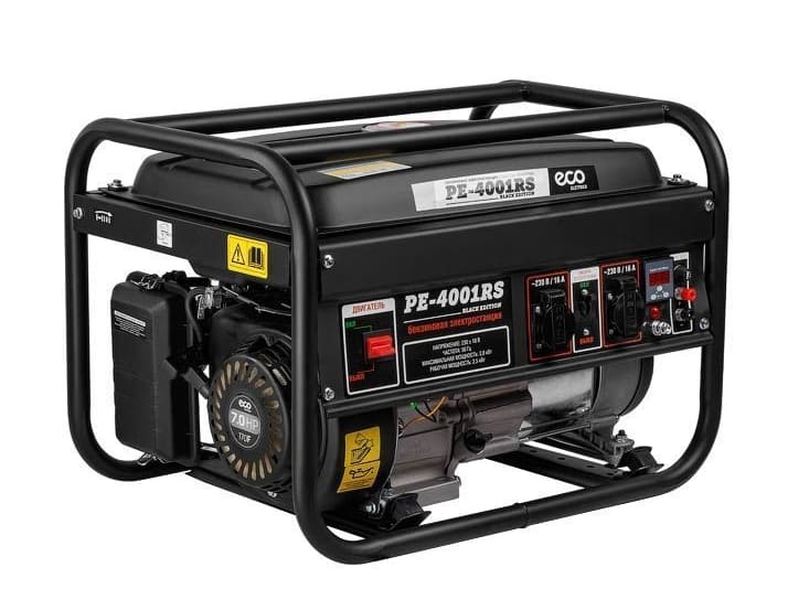 Генератор бензиновый ECO PE-4001RS Black Edition