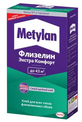 Клей обойный Metylan Флизелин Экстра Комфорт 300г