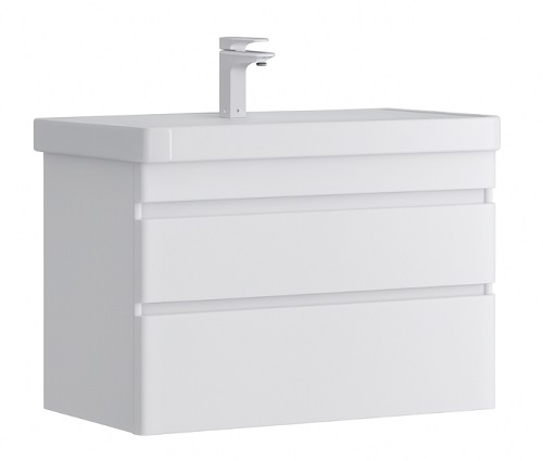 Тумба подвесная Eltoro 60.2Y Volna с умывальником Nice 60