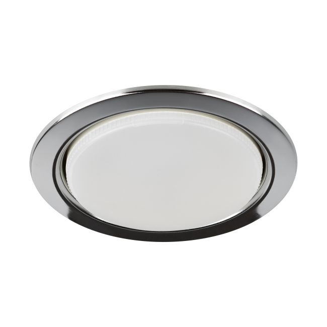 Светильник светодиодный встраиваемый под лампу GX70 хром ЭРА ST70 CH