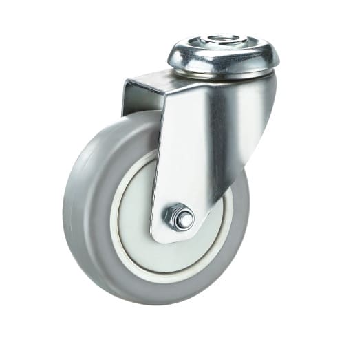 Колесо аппаратное поворотное под болт серия RONEL TPR, Инолта