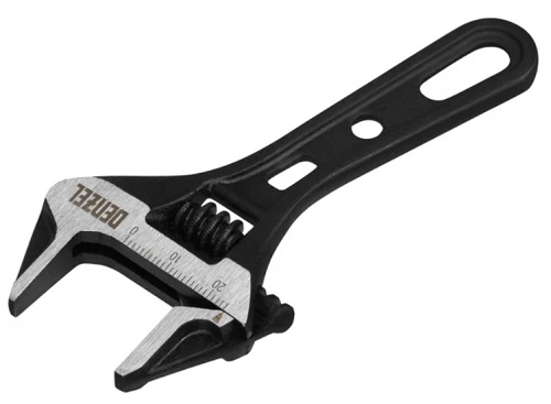 Ключ разводной, 115 мм, CrV, укороченная ручка Denzel 15751