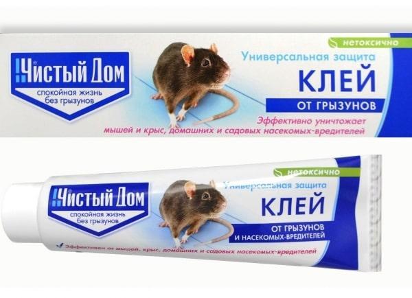 Клей от грызунов и насекомых 130г Чистый Дом 