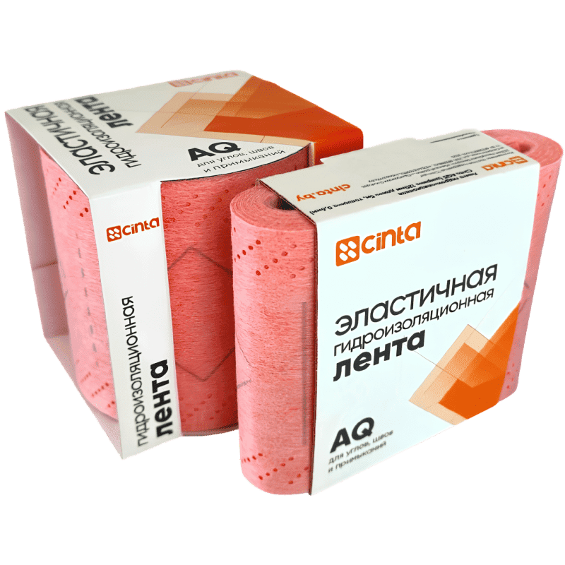 Лента гидроизоляционная эластичная CINTA  AQ10, 120мм, 10м рулон