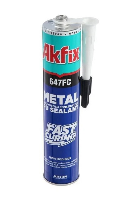 Герметик полиуретановый, белый, Akfix 647FC 310 мл