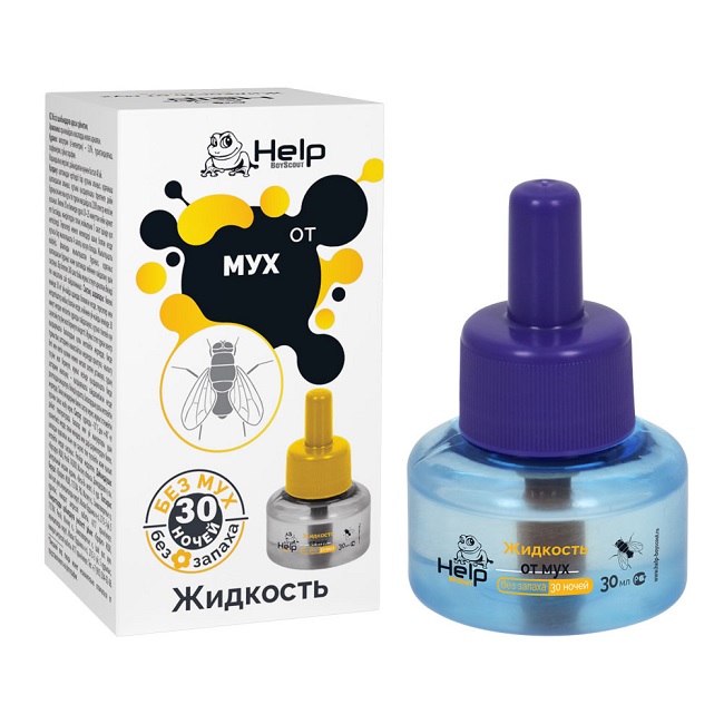 Жидкость от мух 30 мл HELP 80503