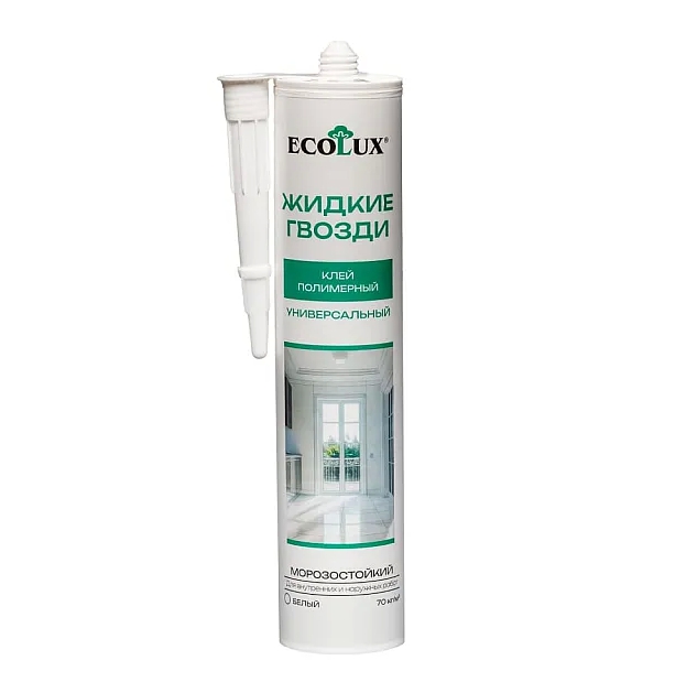 Клей полимерный , белый, Ecolux 290 мл