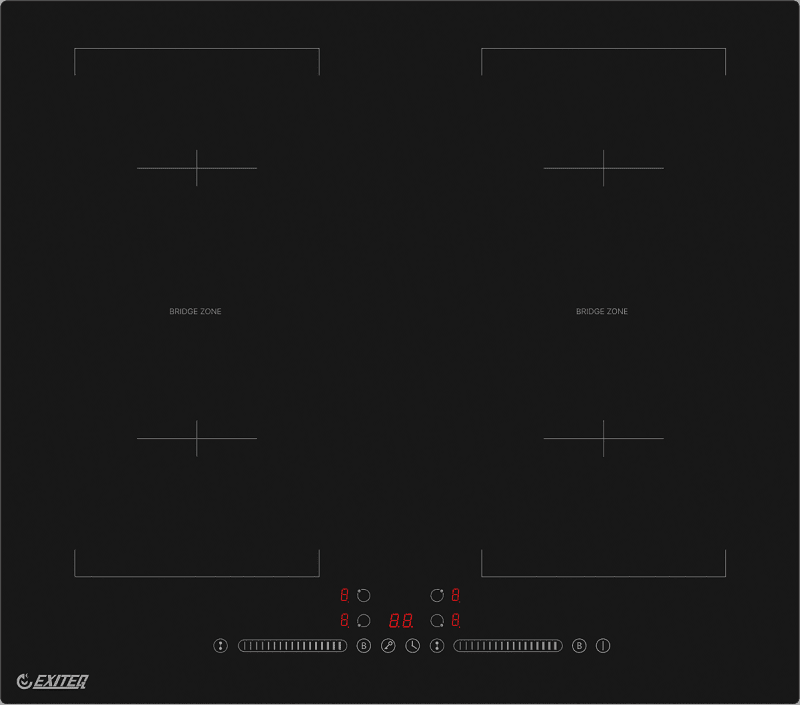 Варочная панель индукционная встраиваемая EXITEQ EXH-504IB