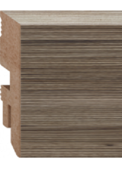 Плинтус напольный МДФ, Original Oak 80х16х2400, Plintto