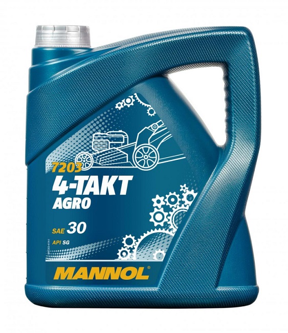 Масло для 4-х тактных двигателей Mannol 4-Takt Agro SAE 30 7203 4 л